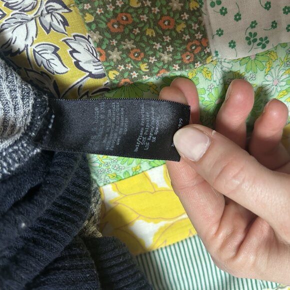 Rag & Bone Washed Navy Racerback Tank Top - Picture 4 of 6